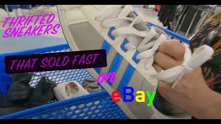 Thrifting for Sneakers at the Goodwill that Sell FAST on eBay! | eBay Reseller