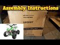 Quad 125 / 110cc - Unboxing - Full Assembly - Instructions Speedy RG7 from Nitro Motors
