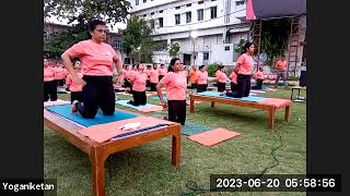 Asana Sadhana Yoga Day Celebration  20230620