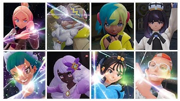 Pokémon Legend Z-A: All Trainers and Mega Evolution Animations 