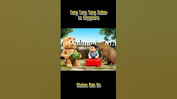 Brainrot Tung Tung Tung Sahur vs Capybara and Chaien rửa bô