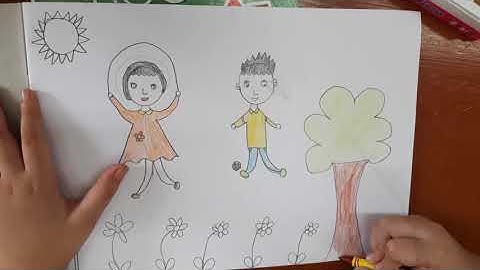 Mỹ thuật lớp 2/chủ đề 1/vui chơi ngày hè/Ngọc NguyễnTV/ mỹ thuật Đan Mạch/ mỹ thuật mới cánh diều.