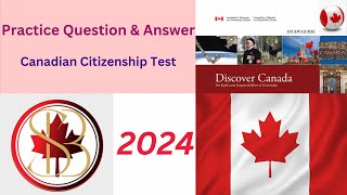 Canadian Citizenship Test 2024 || Important Questions and Answers to pass screenshot 2