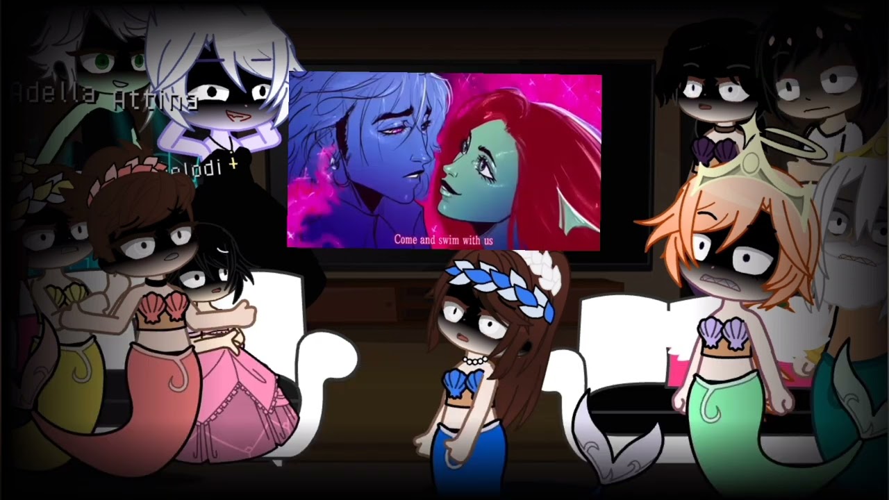 La familia de Ariel reacciona + Ursula y Morgana a Ariel Villana (Pedido)