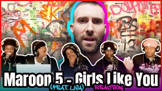Maroon 5 - Girls Like You ft. Cardi B (Official Music Video) | Reaction