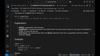 PYTHON Lecture - 9 | While Loops | NMD PVT LTD  | Abhishek Sir