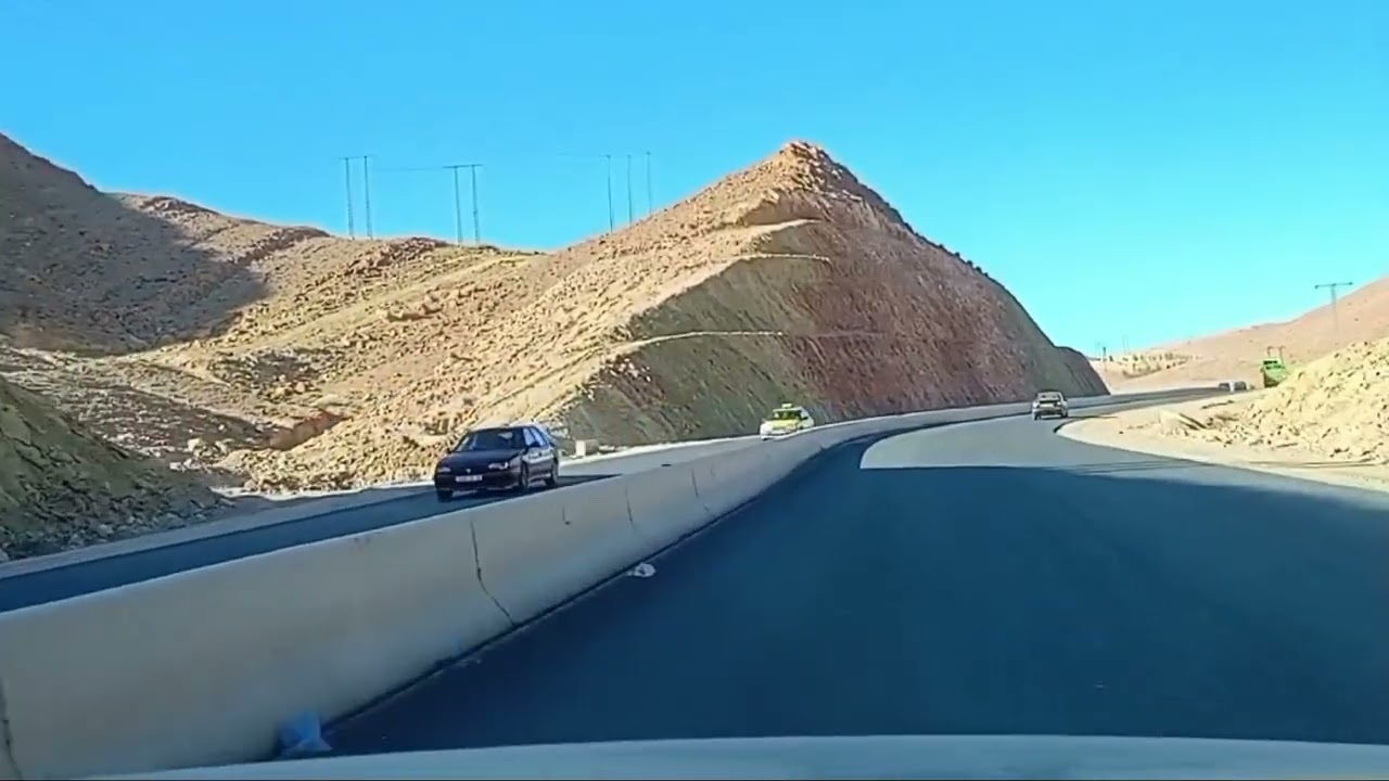 تعرفو على الطريق السريع الجديد بين مدينتي بوسعادة و الهاملNEW BOUSAADA HAMEL EXPRESSWAY