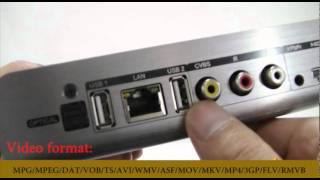 Network Full HD Player 1080p 1080P HDMI Network HD Multimedia Player - DealExtreme