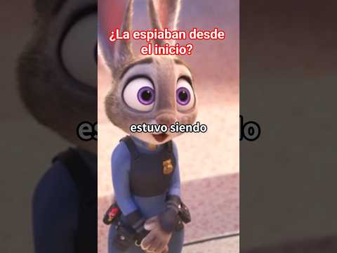 Judy pudo ser vigilada desde el inicio #zootopia2