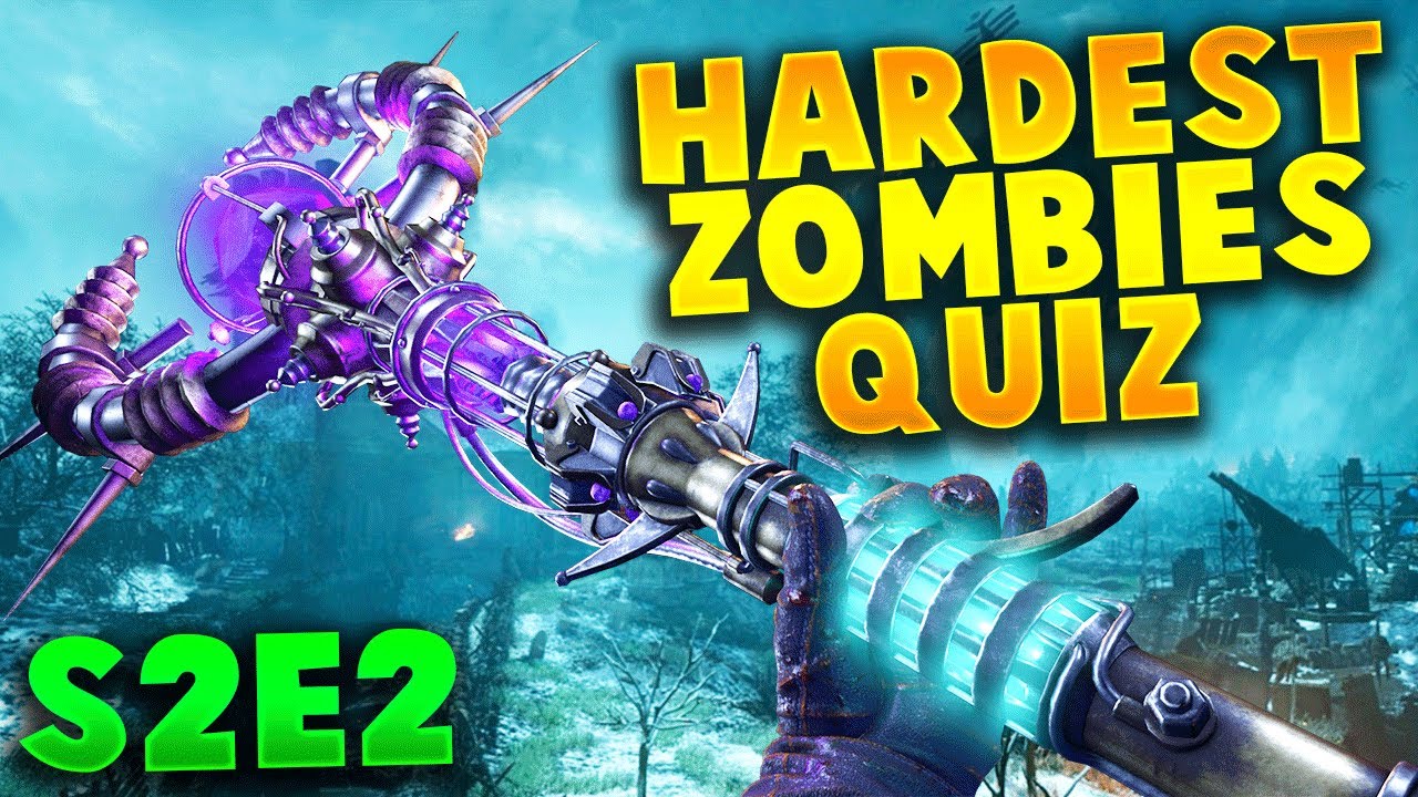 HARDEST COD ZOMBIES QUIZ FT. Kingman S2E2 (WAW BOCW) YouTube