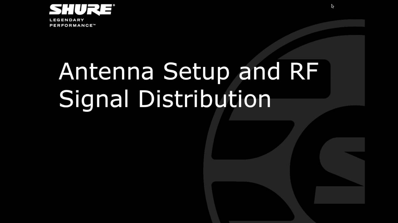 Webinar: Best Practices for Wireless Antenna Set Up