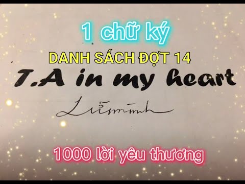 Video NHẬT KÝ THIỀN AM - 1 chữ ký 1000 lời yêu (danh sách... - youtube