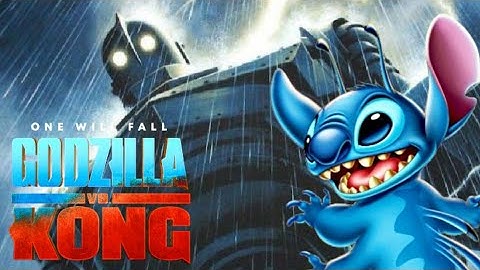 Iron Giant Vs Stitch (In the style of) Godzilla Vs Kong 2021 Trailer