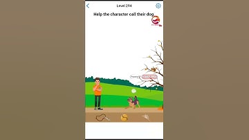 EASY GAME LEVEL 294 Help The Character Call Their Dog