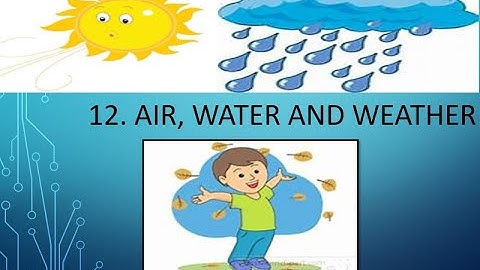 Ls 12 Air, water and weather Video