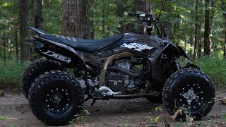 YFZ 450r XC Build, Dasa exhaust, Vortex ecu, long travel Fox floats, Rekluse core 3.0