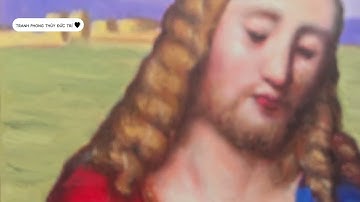 TRANH SƠN DẦU BỮA TIỆC LY - BỮA TIỆC CUỐI CÙNG