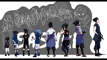 Naruto: Uchiha Sasuke's Evolution - all forms