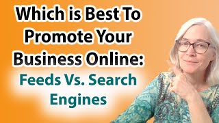 Why I like search engines and not feeds for my business social media: Home-Based Business Podcast