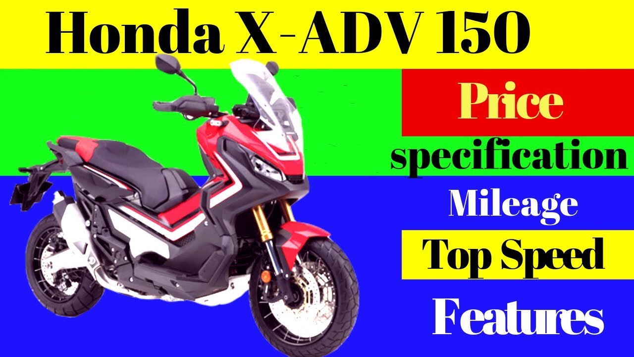 Honda X Adv 150 Full Specification 19 Youtube