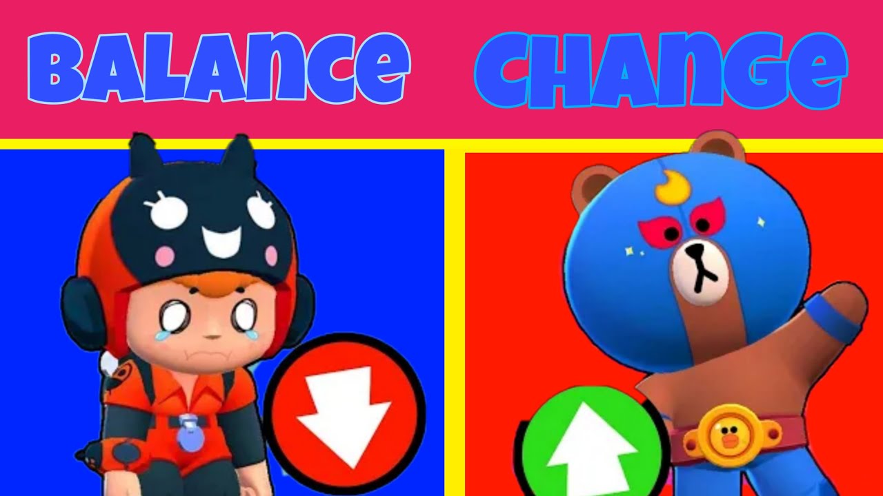 The next update on brawl stars - Balance change update ...