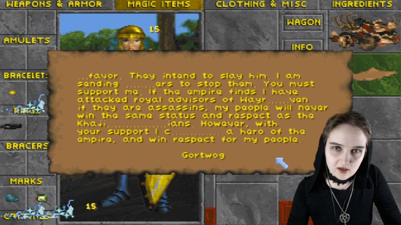 Clueless in Elder Scrolls II Daggerfall Part 18 - I nearly lost that ...