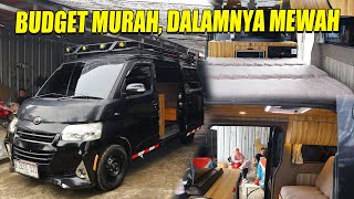 DAIHATSU GRANMAX JADI CAMPERVAN MEWAH DENGAN BUDGET MURAH