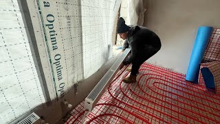 картинка: Пришлось отключить отопление в доме. Теперь у нас есть пол. Перестраиваем старый деревенский дом.