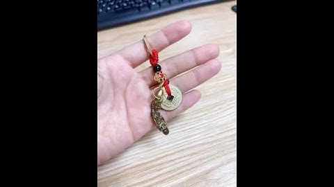 Móc Khoá Phong Thuỷ Tỳ Hưu Chiêu Tài