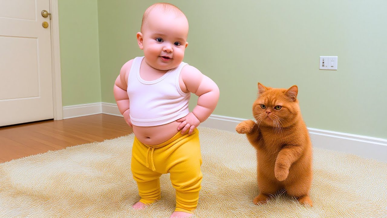 When Fluffy Cats Become Babysitters 😻🍼 | Cutest Cat & Baby Moments