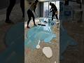 Esse Piso Virou Um Lago😳 | Satisfying Epoxy Floor