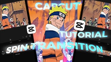 Spin transition - Easy Method 🔵 [Easy method] Capcut Tutorial | Smooth like Ae/Am.