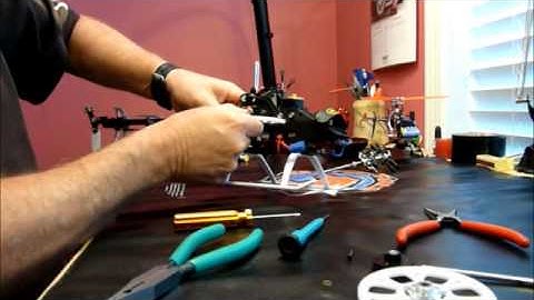 How to install a Microheli auto rotation gear on a 300 X
