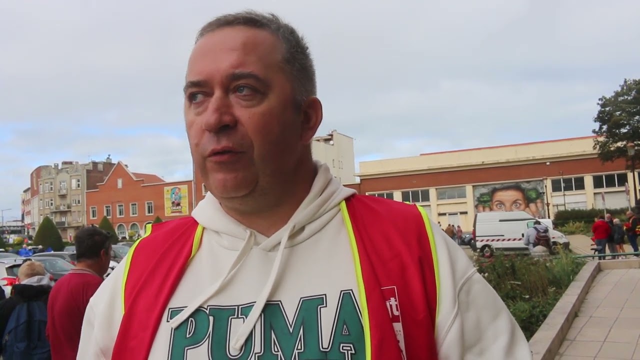 Jérôme Mignien, CGT cheminots Calais.