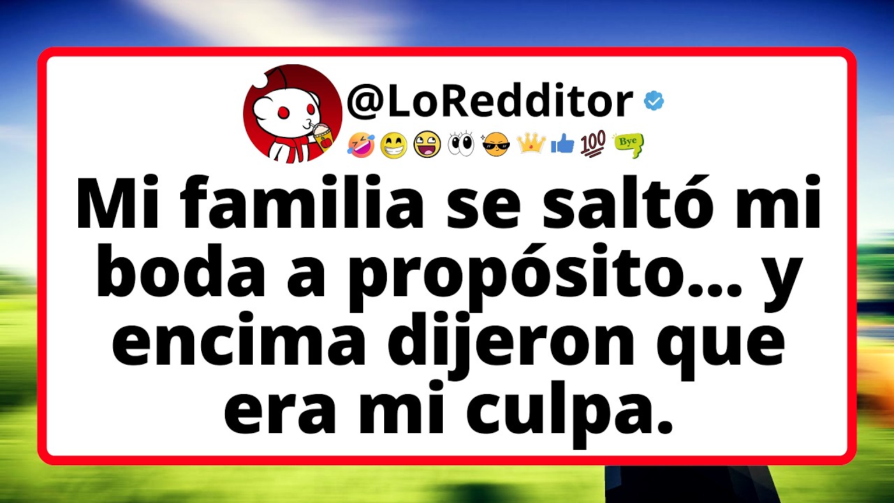 Mi familia se saltó mi boda a propósito... y encima dijeron que era mi culpa.