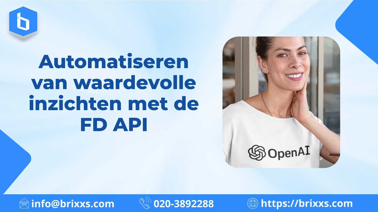 Automatiseren van waardevolle inzichten met de FD API - YouTube