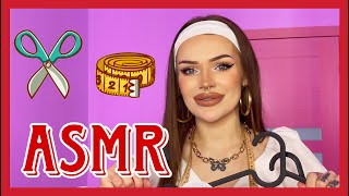 Asmr Szyje Ci Sukienkę Mierzenie Cięcie Materiału