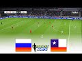 RUSSIA vs CHILE Live | International Friendly Match 2025 | 15/11/2025 Simulation PES 2021 Gameplay
