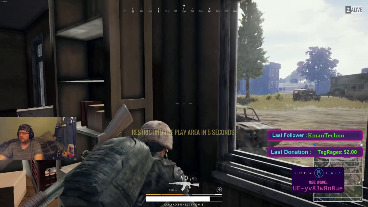 Battlegrounds solo win against Kreenpananas