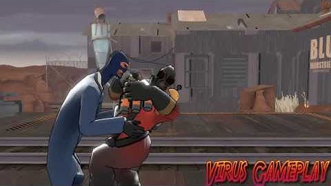 [TF2]Pyro vs Spy funny my first funny