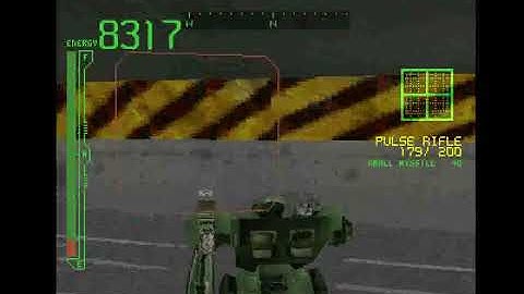 Armored Core (PS1) -  Mission 10: Terrorist Pursuit