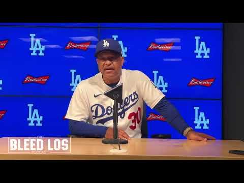 The Bleed Los Podcast - #Dodgers Manager Dave Roberts on Bobby Miller, David Peralta & Ryan Brasier