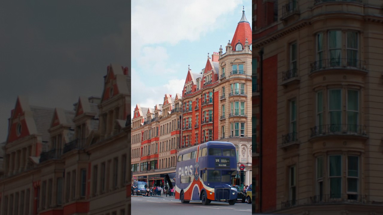 Paris on the move, spotted in Birmingham. 🔍 #ucl #psg