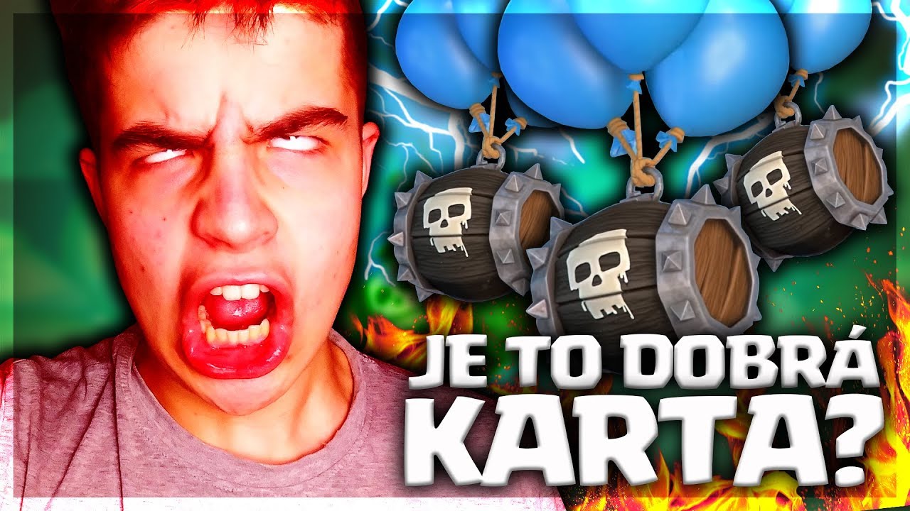 💀 SKELETON BARREL ● JE TO DOBRÁ KARTA? | CLASH ROYALE CZ/SK | OGY