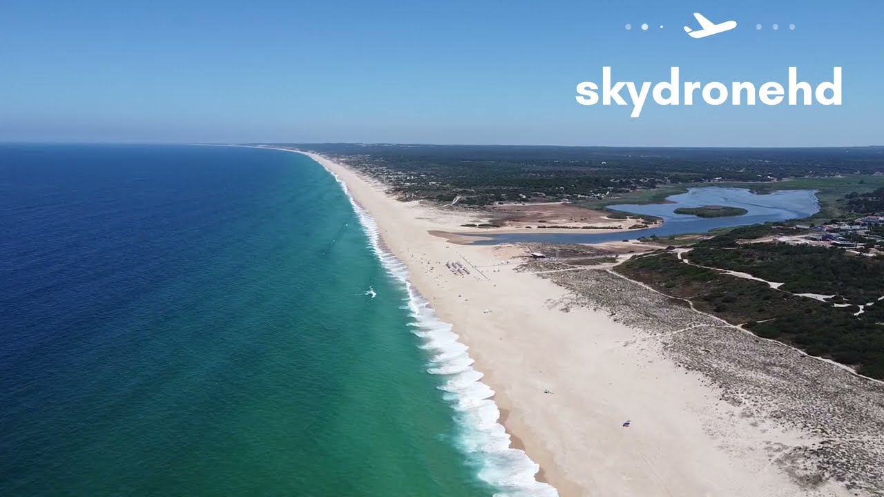 PRAIA DE MELIDES, Grândola, Alentejo, (parte 1) 4K*🪽