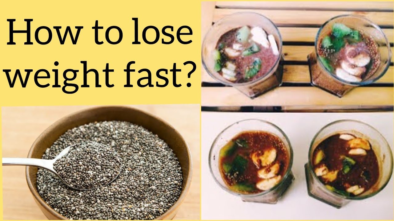 CHIA SEEDS PUDDING for weight lossHow to lose weight fast with chia