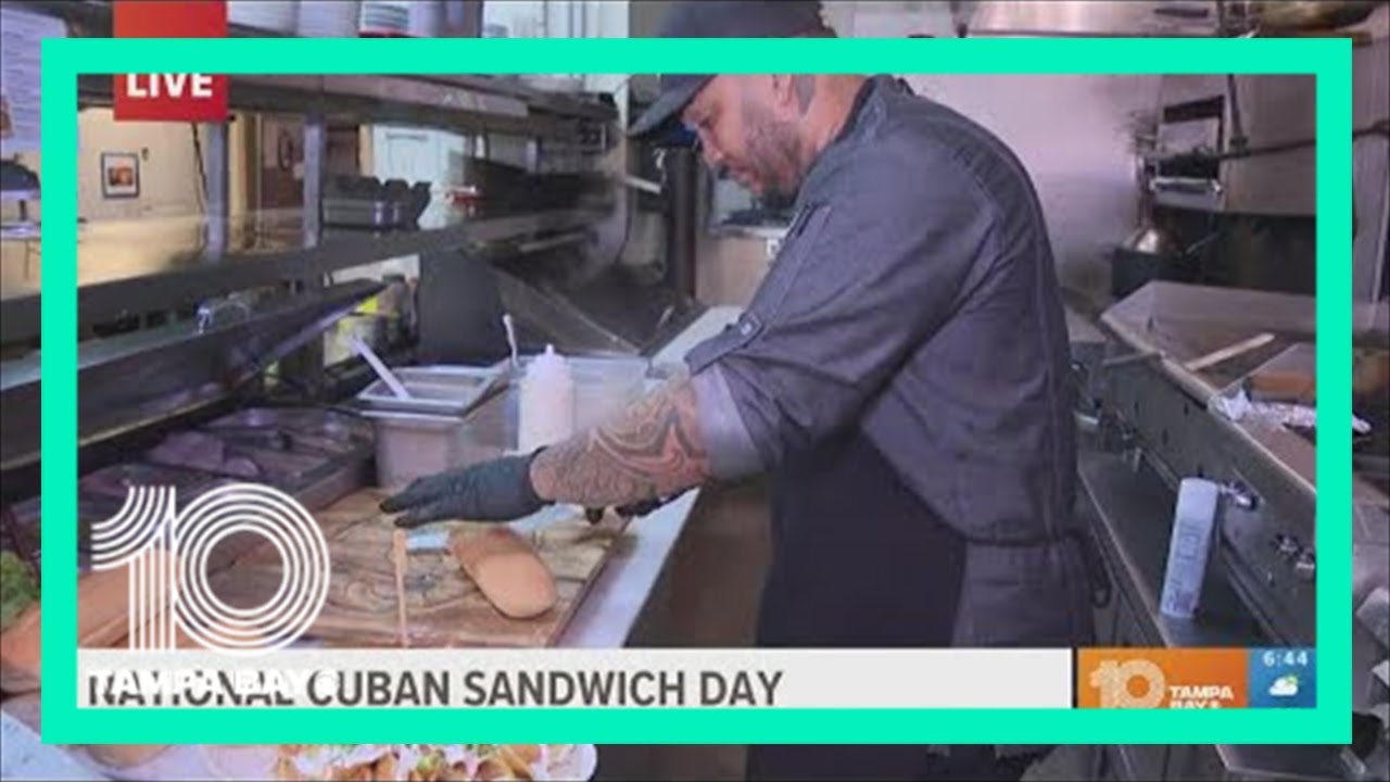 It's National Cuban Sandwich Day Datz shows us how to make its award