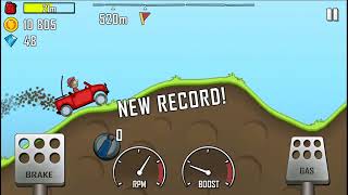 Hill Climb Racing - Gameplay Walkthrough Level-4 Achieved - Jeep (Android). #gaming #hillclimbracing