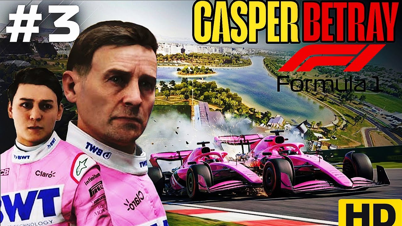 F1 2021 Career Mode: Casper betrayed Jackson's😡 - part 3 (gameplay/walkthrough)