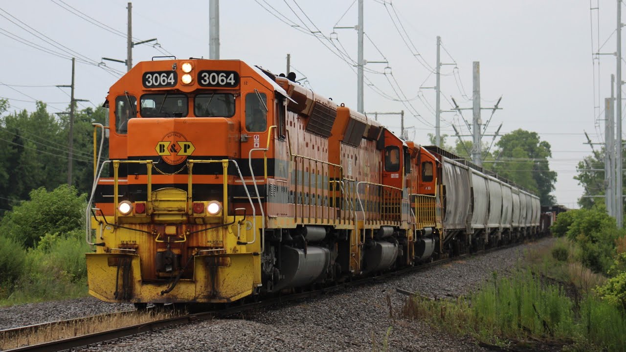 June/July Railfanning Part 7 featuring Amtrak 46 Rochester & Southern